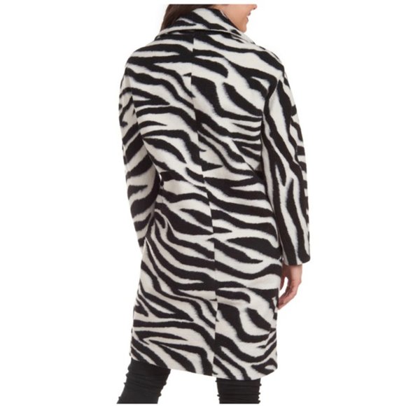 RACHEL RACHEL ROY Water Repellent Zebra Coat NWT - Picture 3 of 14